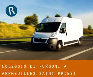 Noleggio di Furgoni a Arpheuilles-Saint-Priest