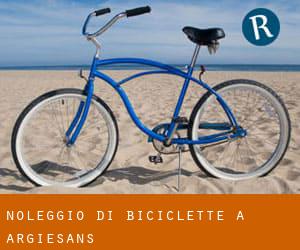 Noleggio di Biciclette a Argiésans