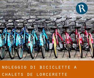 Noleggio di Biciclette a Chalets de l'Orcérette