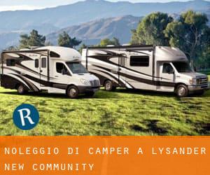 Noleggio di Camper a Lysander New Community