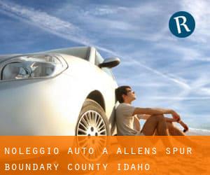 noleggio auto a Allens Spur (Boundary County, Idaho)