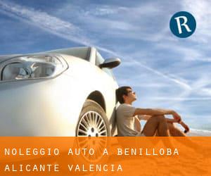 noleggio auto a Benilloba (Alicante, Valencia)