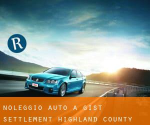 noleggio auto a Gist Settlement (Highland County, Ohio)